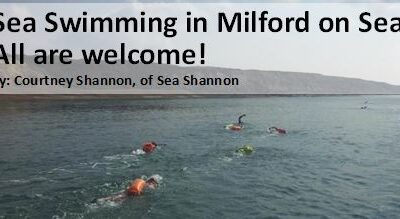 Sea Swimming in Milford on Sea: All Are Welcome!